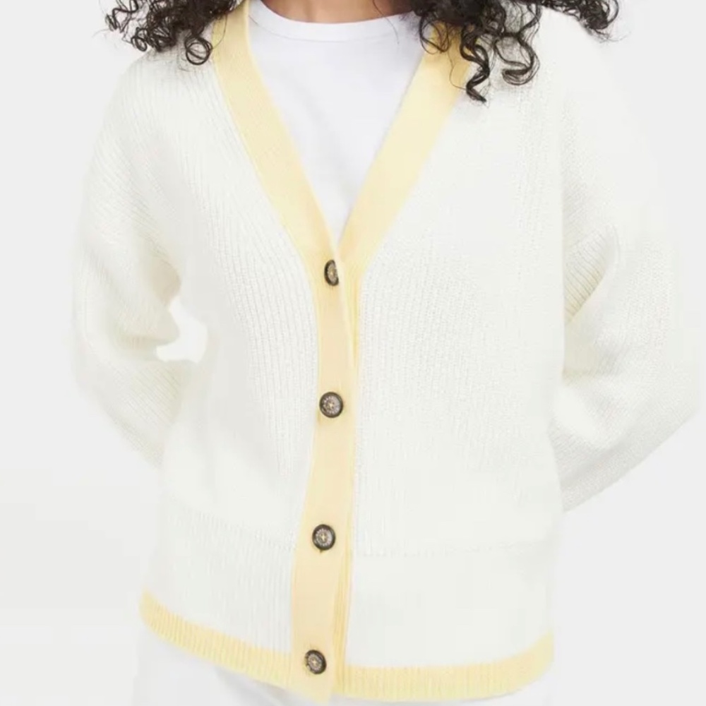 Barbour Maskia cotton cardigan